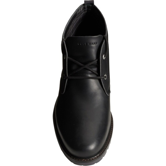 NEW Cole Haan Midland Lug‎ Chukka Boots Men 11 M Leather Black Ankle Waterproof main image 5